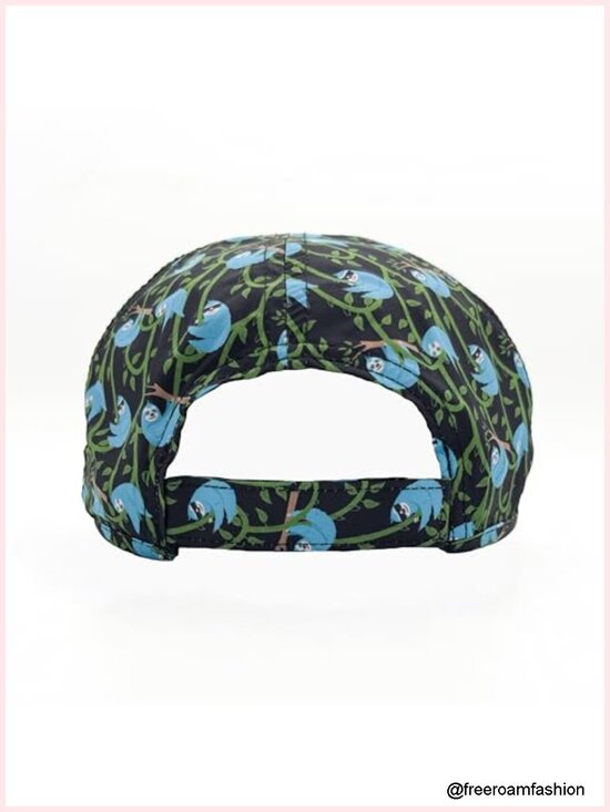 Performance Running Cap Lightweight Quick Dry Sport Hat Velcro Closure main image 4